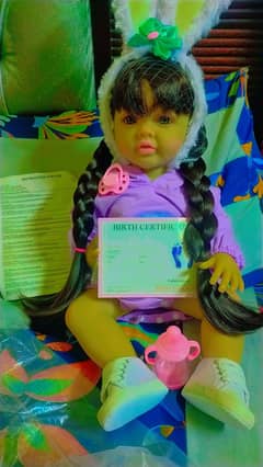 Long Hair Silicone Doll