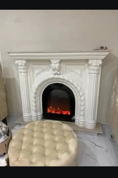 eagle fireplace