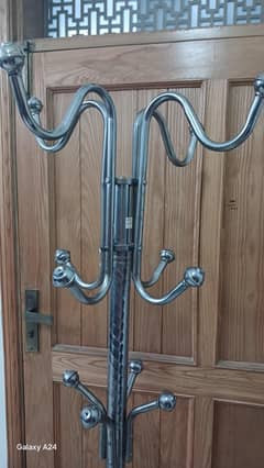 Steel Cloth Stand  - 16 Hooks