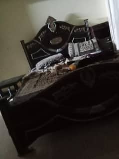 Double Bed With New metrice