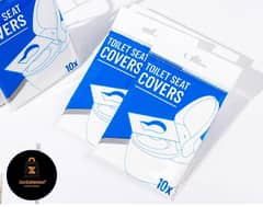 10 Pcs Toilet Seat Covers
