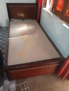pair of single beds