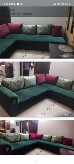 brand new l shaped sofa