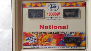 Stabilizer 10000 watt 100 copper like new condition