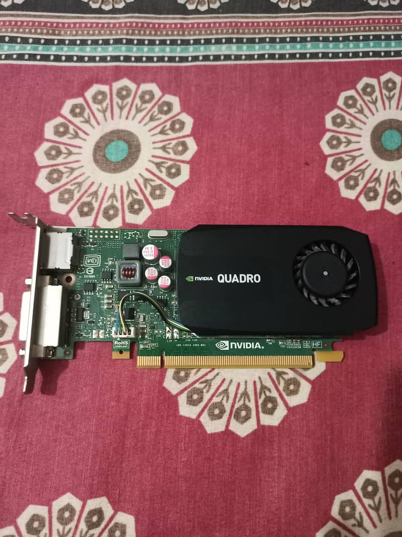 Nvidia Quadro K600 1GB DDR3 128BIT 192 Cores 0