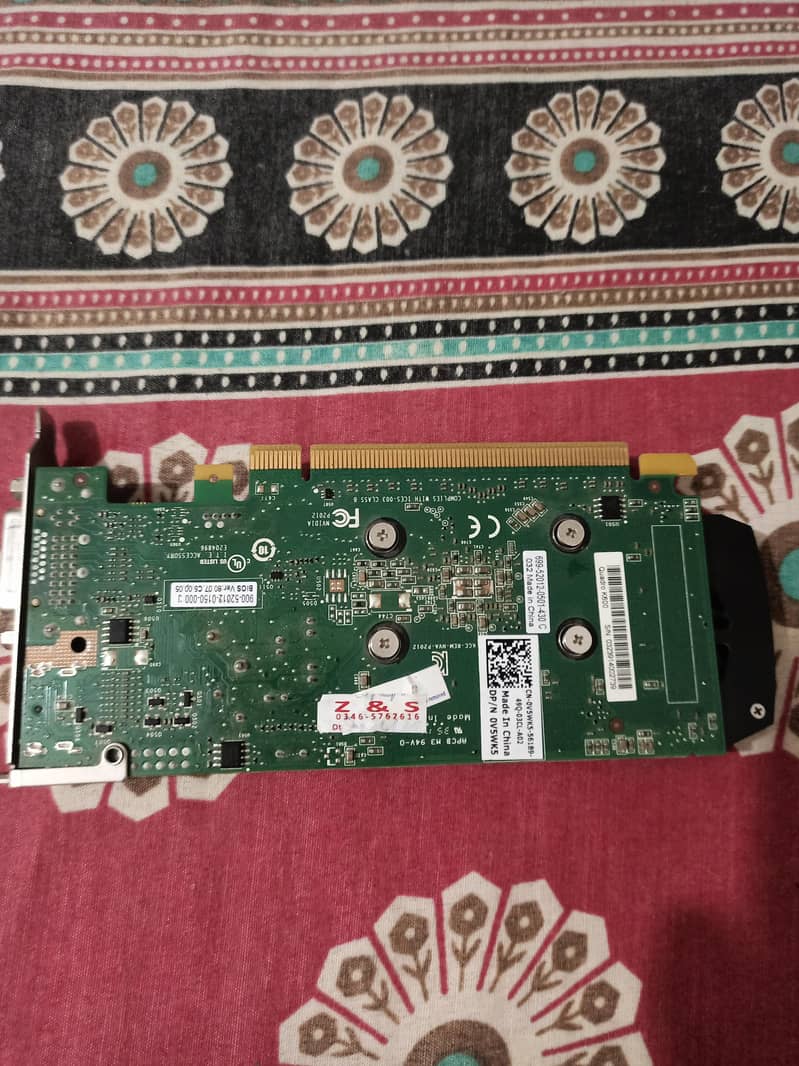 Nvidia Quadro K600 1GB DDR3 128BIT 192 Cores 2
