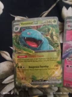 Pokémon cards Venusaur ex 003/165