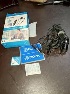 BOYA BY-M1  Original Mic with Box . condition 10/10