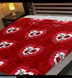 Fleec Printed Double bed Blanket