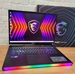 MSI Raider, Core i9, RTX 4080, 240hz QHD, 32GB/1TB Gaming Laptop