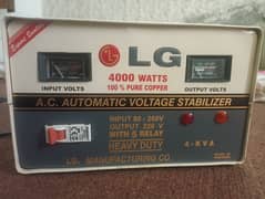 LG 4000 Watts Voltage Stabilizer (4 KVA) - 5 Relay Heavy Duty