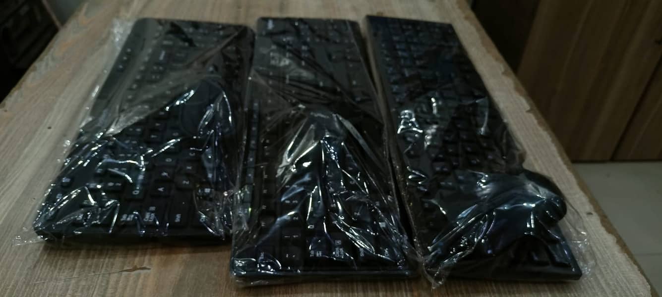 Branded wireless keyboard and mouse set 3