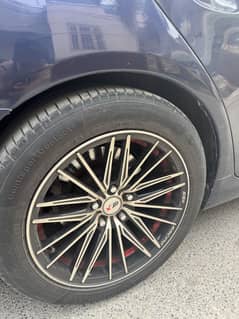 17 inch rims & tyres