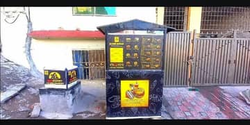 Burger Counter with Hot plate and Fryer