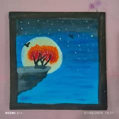 Painting hand made
