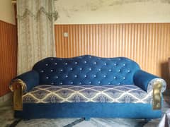 English Style premium navy  sofa set
