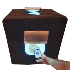 Photo Light Studio Box for product phography, LED lights 55x55x55cm