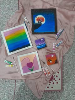 Painting hand made