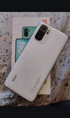 Redmi note 10 (4+2  128) with box (exchange possible)