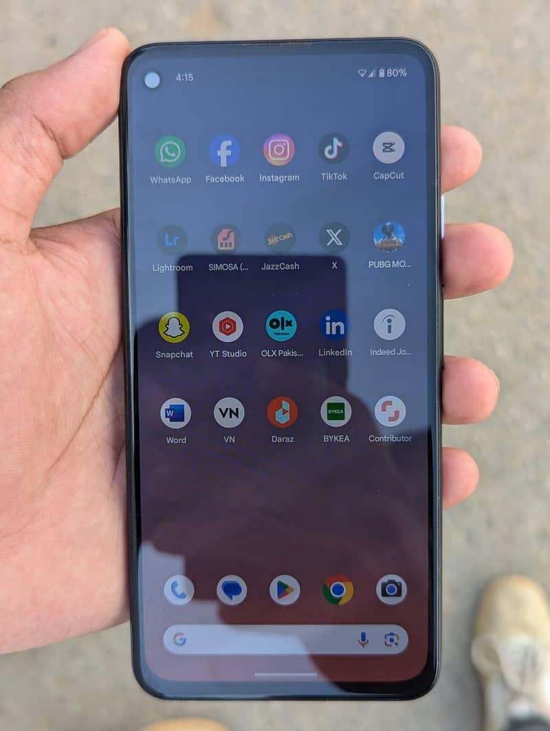 pixel 4A5G official PTA approved camera like DSLR with smooth display. 1
