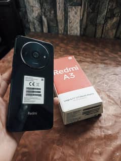 redmi a3 lush condition 4/128 with box