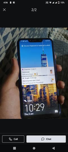 Huawei Nova 3i  4/128 only mobile condition normal