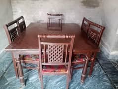 Dinning table and chairs