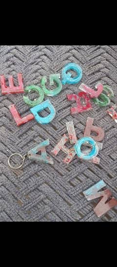 Resin work keychain munsib price