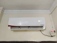 Haier 1 ton inverter AC just like new