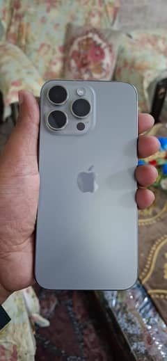 Iphone 15 Pro Max 256gb JV With Box 0310-563-1118