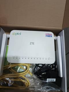ZTE Wifi Router Modem PTCL Flash fiber internet device