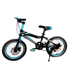 Phoenix Kids Sport Bicycle - Blue & Black, Disc Brakes - Excellent