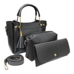 Woman Leather Bag Set