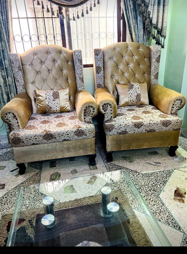 sofa set 5 setter with center table and carpet 2