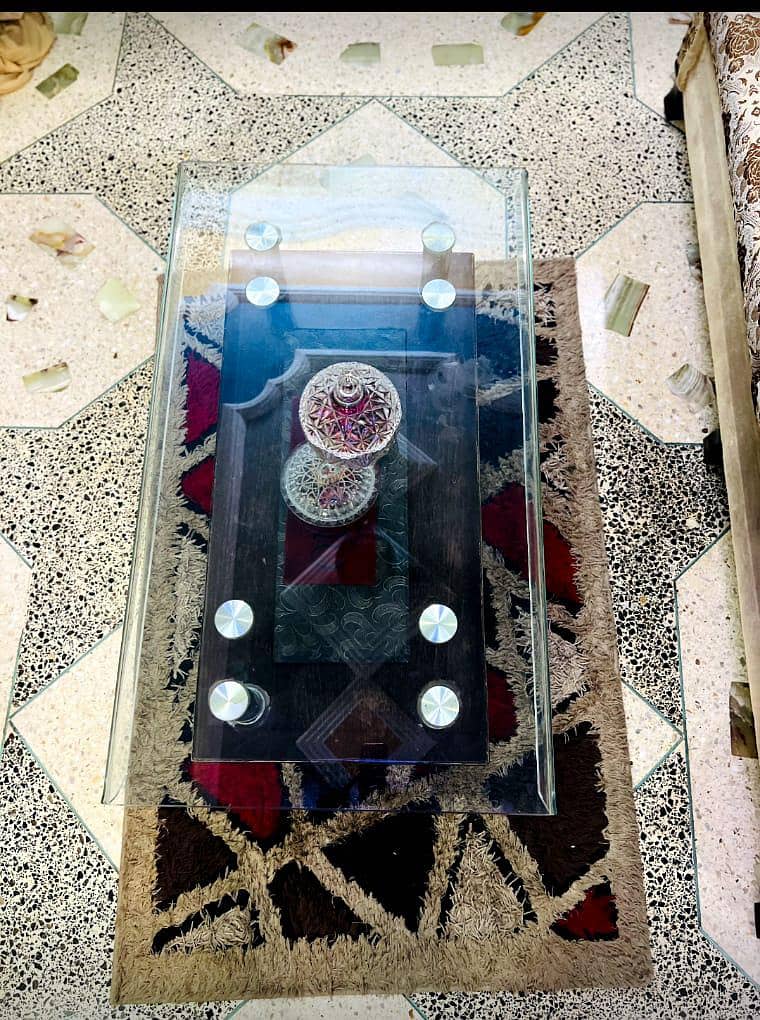 sofa set 5 setter with center table and carpet 3