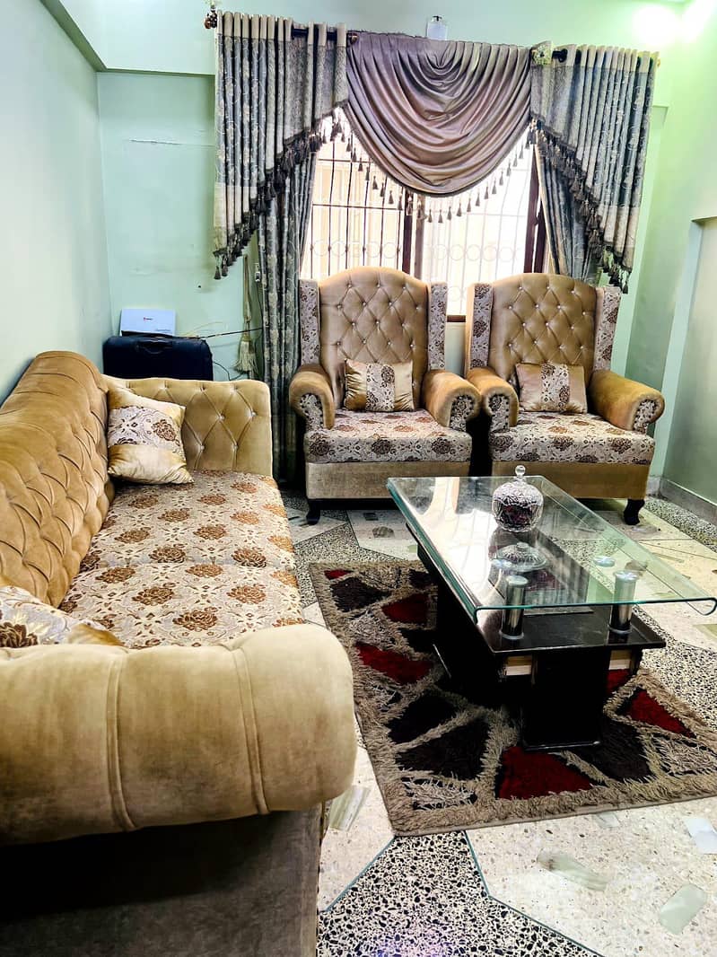 sofa set 5 setter with center table and carpet 9