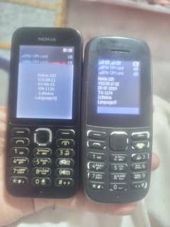 nokia 222 or nikia 105 dule sim dono