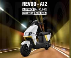 Electric scooty on Installment revo M12