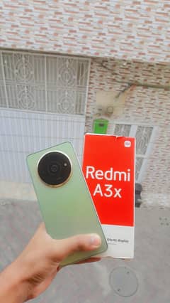 Redmi a3x 3/64 pta official no open repair with box charger