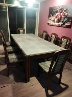 8 seater dining table diyar wood