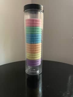 Imported colorful hair ties for girls