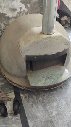 wood fire pizza oven ( black)