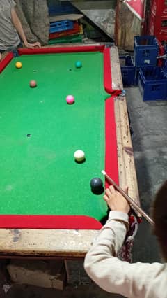 snooker tabble size 3/6 for sale