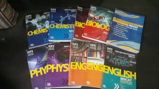 mdcat kips complete books set and one extra total 10 books.