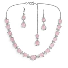 Imported White gold jewellery set
