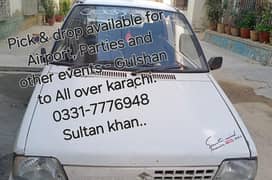 Pick & drop available for Parties, Airport and event.