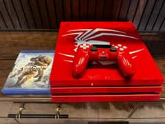 PS4 pro limited edition in mint condition