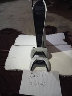PS5 DISC EDITION WITH 2 CONTROLLER PLAYSTATION 5 WITH ONE GAMEI