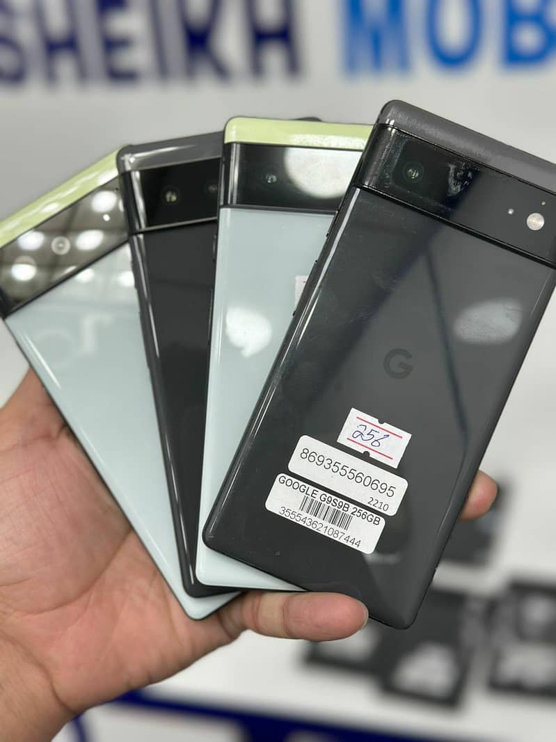 Google pixel 6 all okay pta approved display change but good Quality 4