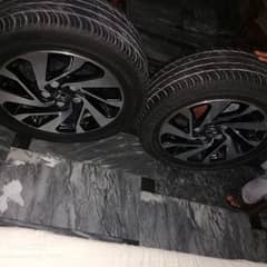 honda civic tyres+rim